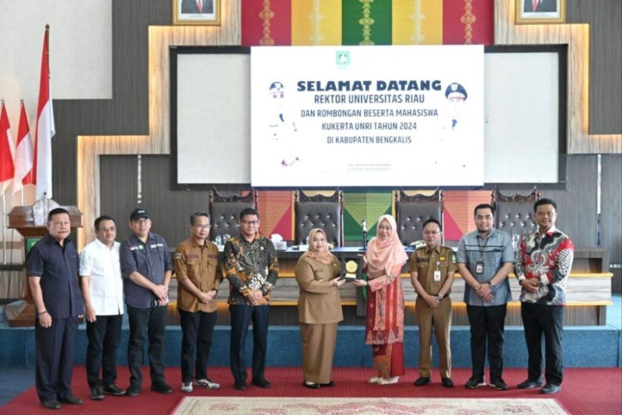 Rektor Sri Indarti Lepas 368 Siswa Kukerta Di Kabupaten Bengkalis