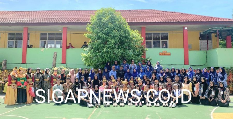 Sukses Peringatan Sumpah Pemuda Ke-97 di Taja SMAN 6, Tampilan Pakaian Adat dan Ekskul Siswa